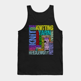 Handicrafters, Knitting, Needleworkers and Crochet Lovers Tank Top